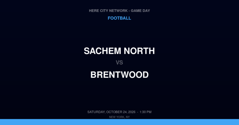 Sachem North 35, Brentwood 14