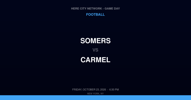 Somers 41, Carmel 7