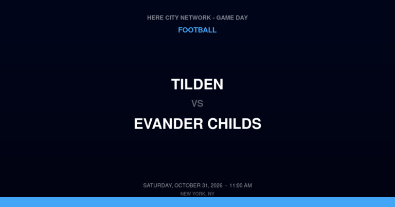 Tilden at Evander Childs