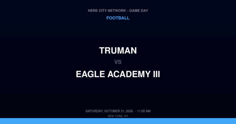 Truman at Eagle Academy III