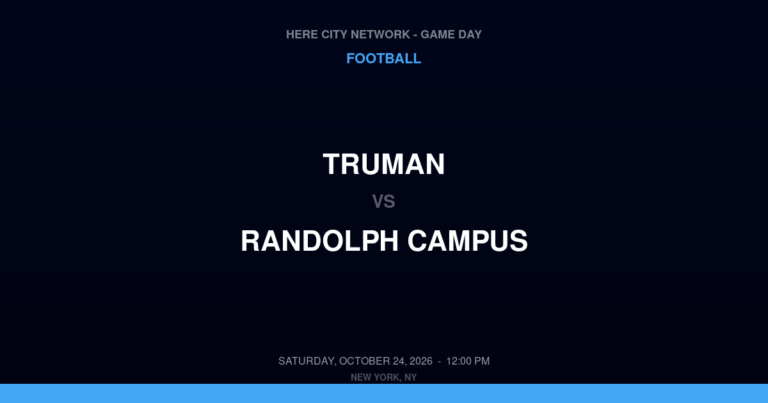 Truman 14, Randolph Campus 34