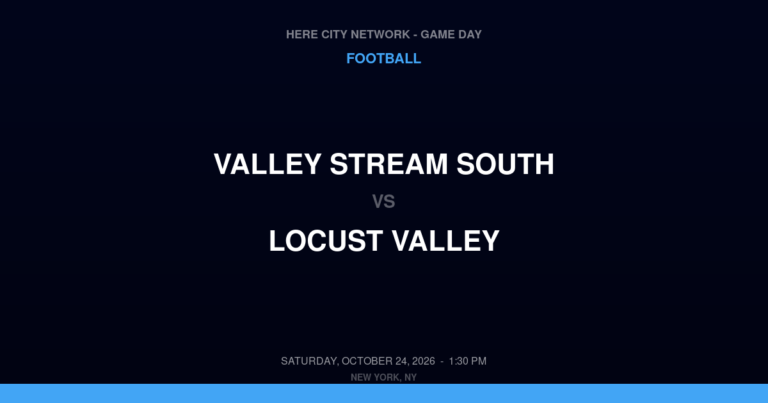 Valley Stream South 21, Locust Valley 3