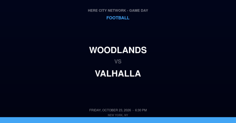 Woodlands 0, Valhalla 37