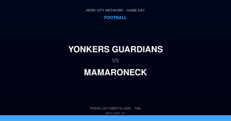 Yonkers Guardians at Mamaroneck